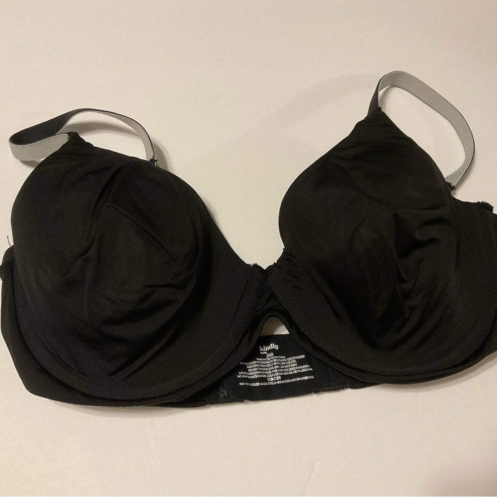 Kindly Black Bra